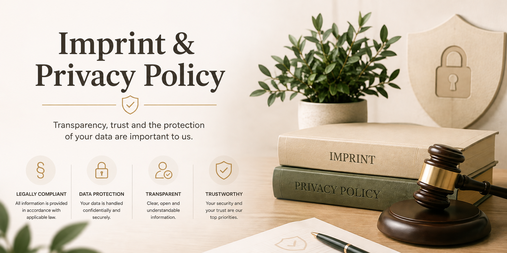 Imprint and privacy policy